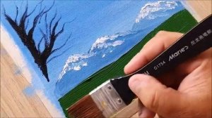 ДОЛИНА ТЮЛЬПАНОВ  - Уроки рисования акриловыми красками! Шаг за шагом! Живопись на холсте для детей