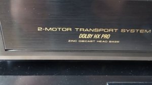 PIONEER Cassette deck CT-445 test
