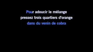 Karaoké Astérix & Cléopâtre - Le gâteau empoisonné (Avec voix de Tournevis)