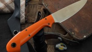 Нож Apus Knives Wilson (N690, оранжевая G10 )