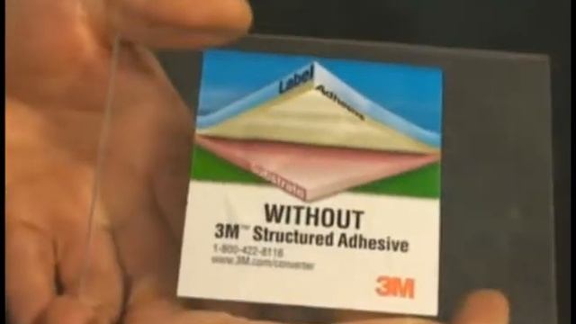3M™ Performance Label Materials with Structured Adhesive Demonstration - Spanish смотреть онлайн
