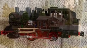 Piko steam locomotive 50500 (“BR98”) - unboxing and first run - Пико бр98 паровоз (Мой поезд 31)