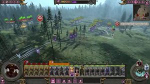 Total War Warhammer II Radious Малекит Эльфы крысы дают жару