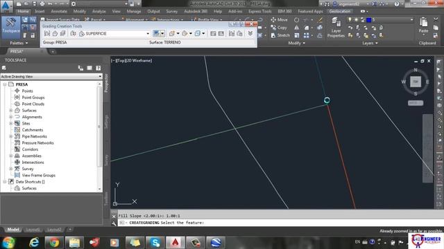 DISEÑO DE PRESA - CIVIL 3D 2015(SEGUNDA PARTE) смотреть онлайн
