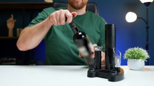 Обзор электрического штопора 7в1