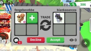 что дают за райд белку  в 2024 году? адопт ми