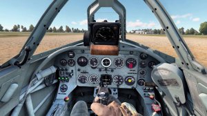 Бой на Як-17 в VR шлеме в War Thunder.