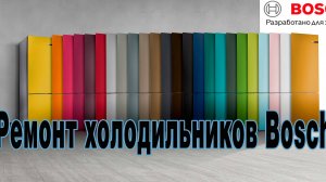 Ремонт холодильников Bosch