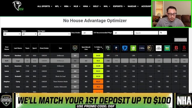 NO HOUSE ADVANTAGE TOP 5 PICKS for TODAY | 5/10 | PRIZEPICKS TODAY | NBA MLB NHL смотреть онлайн