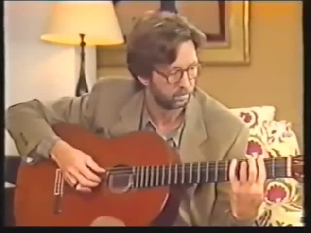 Eric Clapton plays - for the first time - Tears In Heaven