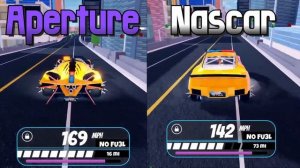 Aperture VS All Limited Cars! (Jailbreak Speed Test)
