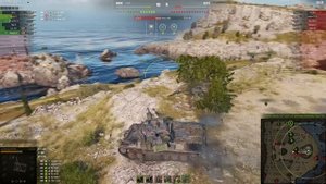 [Fermani wot] * Leopard 1 Мега снайпер попал на карту Утёс! И вот что из этого получилось в бою wot