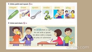 3 Family and Friends chant U1 lesson 4  9, 10 p. 11