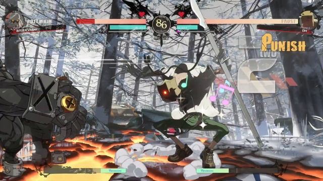 Guilty Gear Strive - Faust Best Rank Player Combo Fight смотреть онлайн