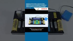 LiitoKala Lii-S12 Lii-D4XL Lii-S8 LCD 21700 18650 3.7V Li-ion 3.2V LiFePO4 1.2V NiMH/Cd