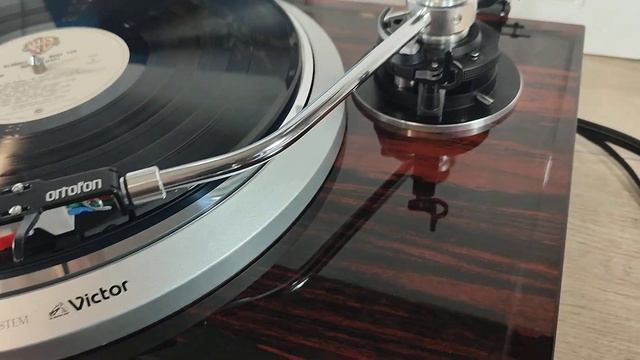 Проигрыватель винила Victor QL-A7. Made in Japan. ТЕСТ.