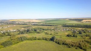 Авиапрогулка над улицей Стойло, селом Песчанка и Дыра в земле...