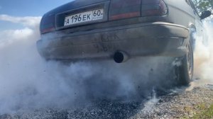 бернаут волга