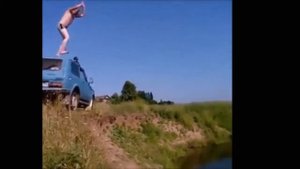 САМЫЕ НЕУДАЧНЫЕ ПРЫЖКИ В ВОДУ   funny jumping part # 1
