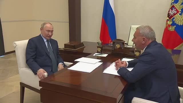 Владимир Путин. Юрий Борисов доложил  о перспективах космической отрасли России 15 ноября 2024 года