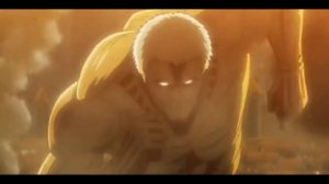 Бронированный титан пробивает стену|Armored Titan breaks through the wall(Atack on titan)