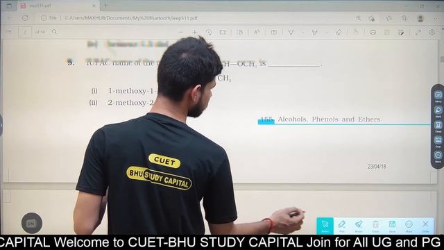 CUET UG 2022 BSc Domain Chemistry Live Revision ।। CUET 2022 Crash Course Day 3