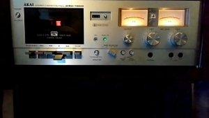 Akai GXC-725D Made in Japan год выпуска 1978 demo.