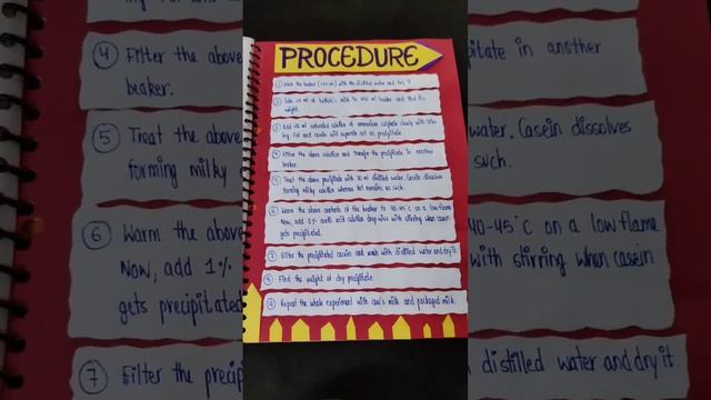 Casein | Milk Protein | Class 12 Chemistry Project смотреть онлайн