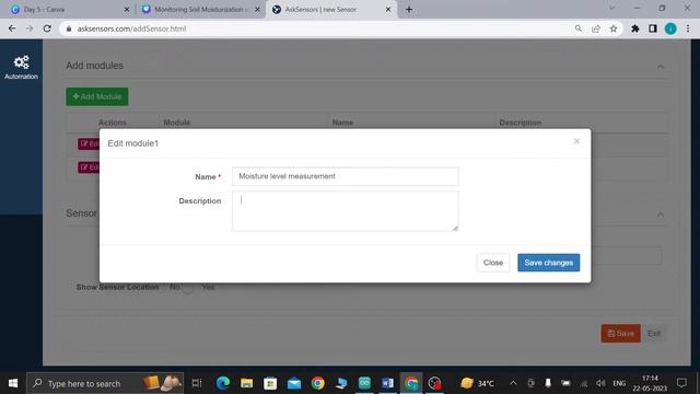 NM IOT  | Day  -  8 Monitoring Soil Moisturization Using Ask Sensor Cloud