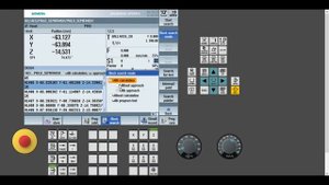 SIEMENS SINUMERIK 828D/840Dsl TUTORIAL- BLOCK SEARCH