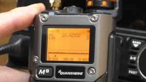 Quansheng UV-K5. How to scan the 10 Meter Ham Band. (Egzumer V.022)
