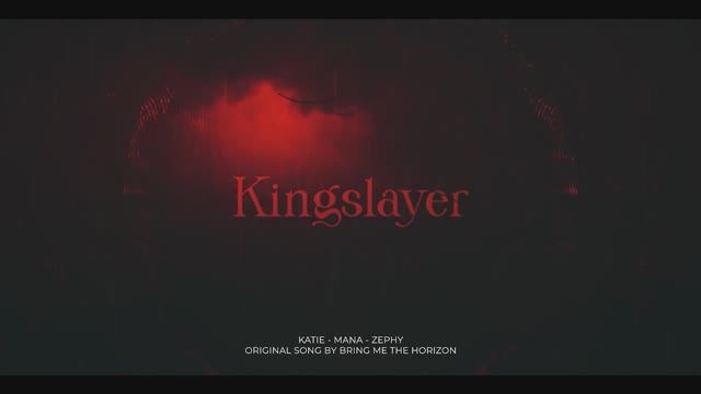Кавер песни "Цареубийца".【MV】 OBKATIEKAT - KINGSLAYER (feat. 二口魔菜 Futakuchi Mana & Zephyrianna)