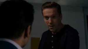 Сериал "Миллиарды". Напряженная сцена переговоров.