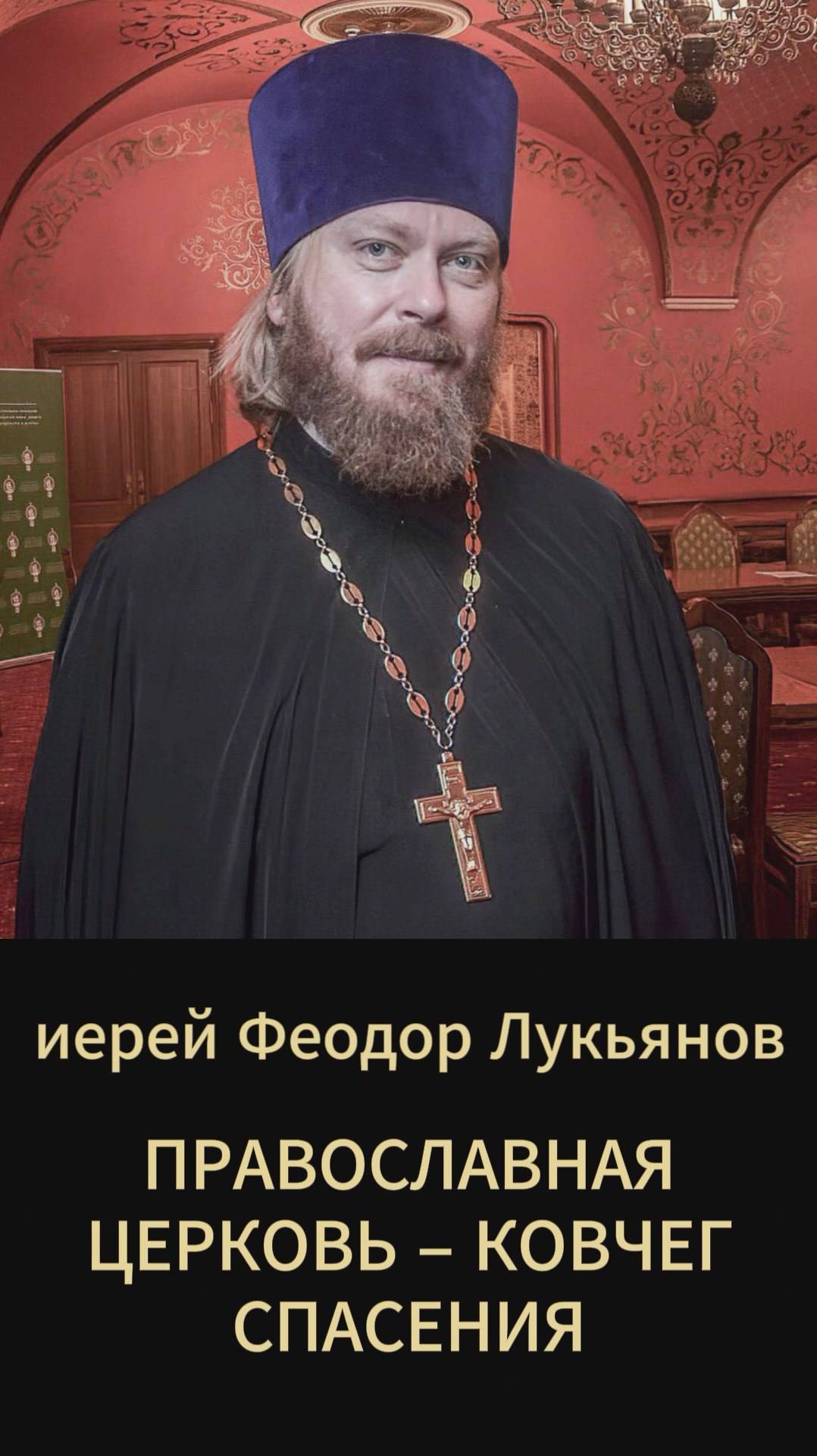 Православная Церковь - это ковчег спасения. Иерей Феодор Лукьянов #мультиблог #иерейФеодорЛукьянов