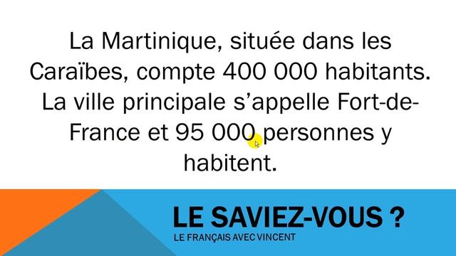 французские первые фразы # Civilisation # La Martinique смотреть онлайн