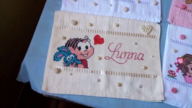 ponto cruz toalhinhas bordadas em ponto cruz!❤❤❤❤🎀🎀🎀 смотреть онлайн