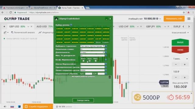 ТОРГОВЫЙ РОБОТ ДЛЯ OLYMP TRADE. Установка и настройка  OlympTradeRobot. Робот для бинарных опционов