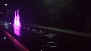 Музыкальный фонтан в Троицке. Видео Олег Сойнов.