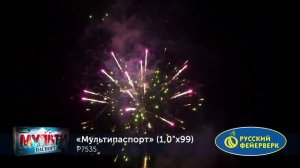 Фейерверк Р7535 "Мультипаспорт" (1" х 99 залпов)