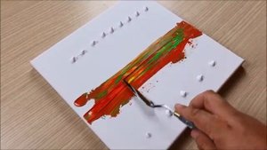 ПРОСТОЙ УРОК РИСОВАНИЯ АКРИЛОМ - Шикарные возможности акриловых красок! Тонкости работы с акрилом