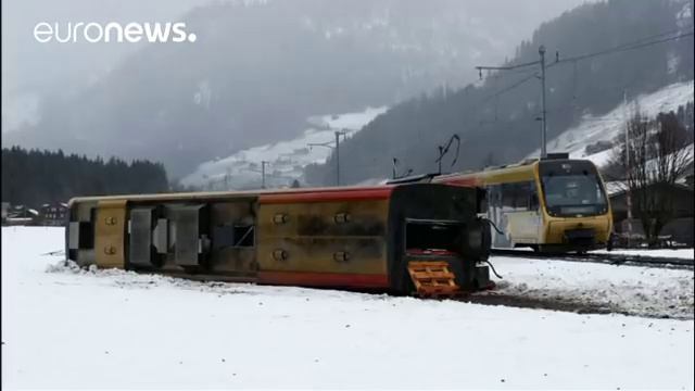 Sturm "Burglind" fegt mit Tempo 200 über die Schweiz смотреть онлайн