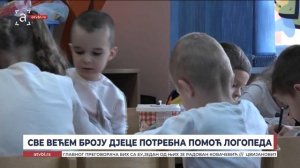 Све већем броју дјеце потребна помоћ логопеда