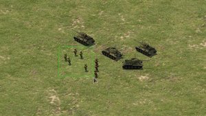 Panzer Strike — Демонстрация анимации бега