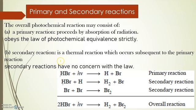 Lecture 2 | Photochemistry | Photochemical Equilibrium