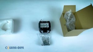 Светодиодная фара ближнего света, 18 Ватт, серия 3400