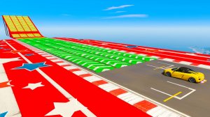 Супер-скоростной Прыжок Челлендж Гонка ГТА 5 | Гонки GTA 5 Онлайн