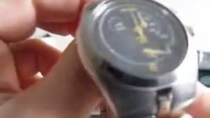 Seiko Arctura Kinetic Chronograph Watch Black 7L22-oajo stainless Steel