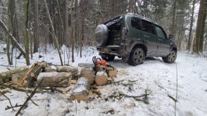 NIVA TRAVEL! ТЕЛЕГА С ДРОВАМИ или УНИВЕРСАЛЬНЫЙ АВТОМОБИЛЬ