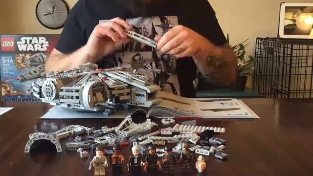 Star Wars Lego (75105) Millennium Falcon Time Lapse and Review смотреть онлайн