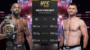 Джон Джонс против Стипе Миочича Полный бой - UFC 309